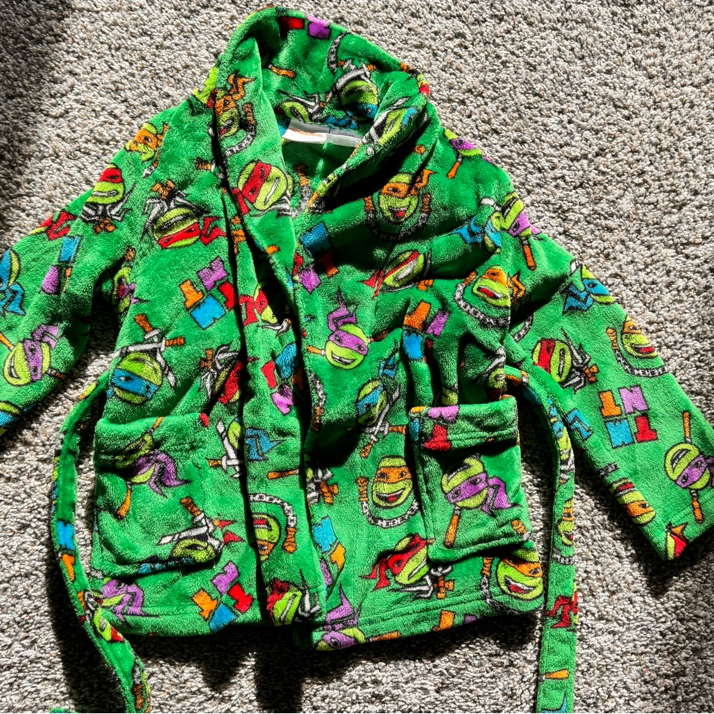 Ninja Turtles Bathrobe size 4/5
